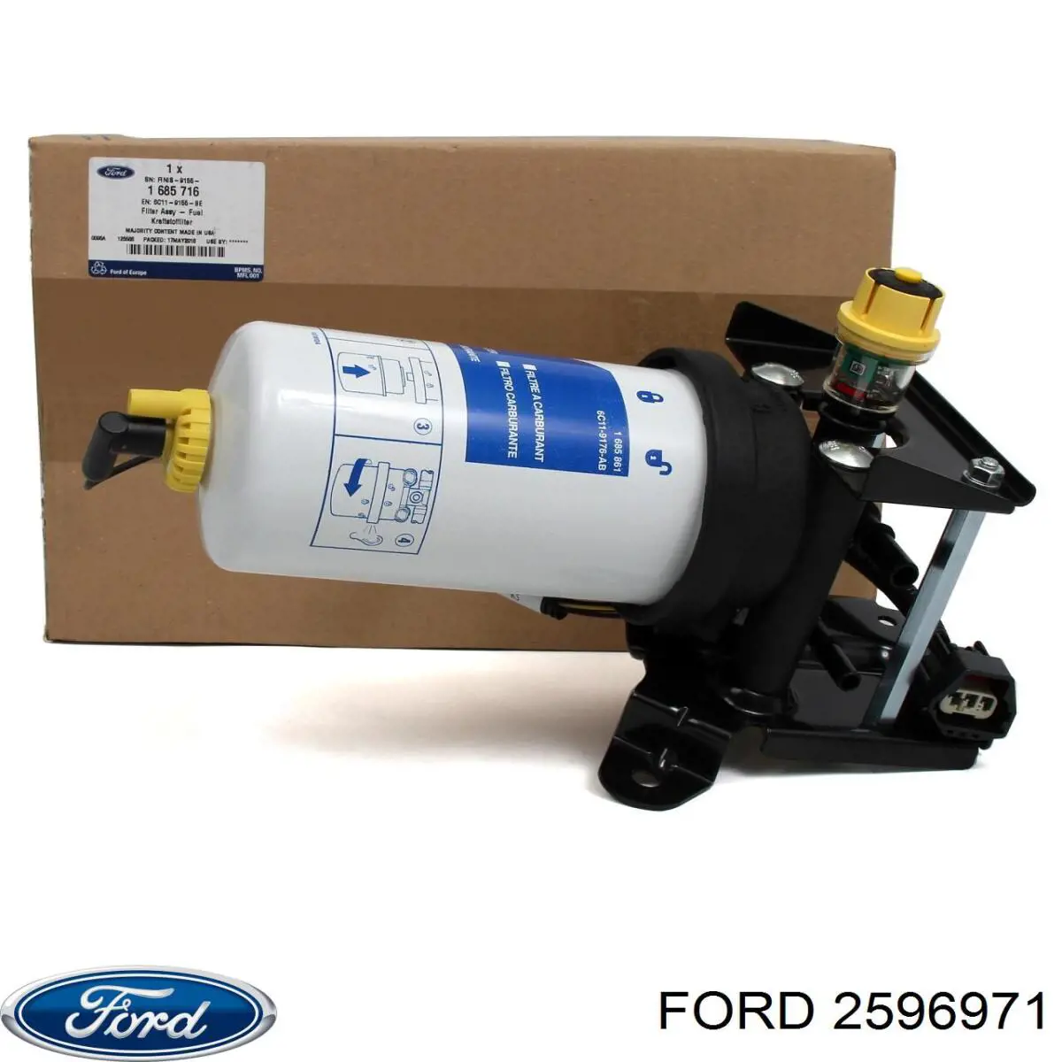Топливный фильтр 2596971 Ford