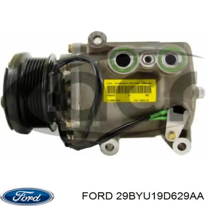 Компрессор кондиционера 29BYU19D629AA Ford