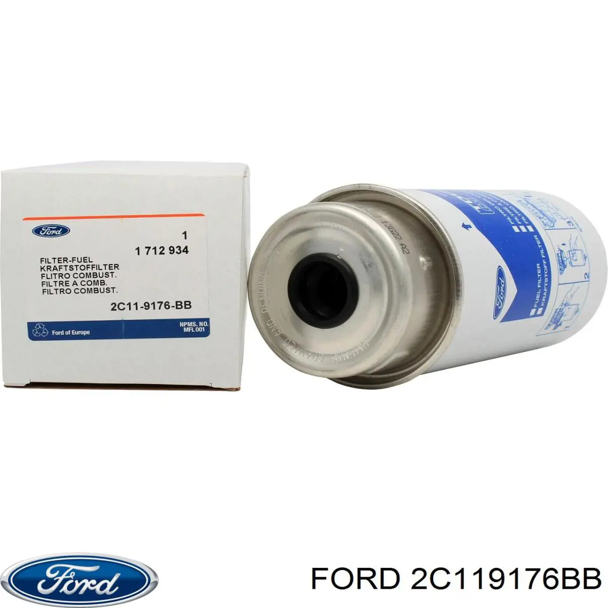 Фильтр тонкой очистки топлива Ford 2C119176BB цена, от 32.84 USD