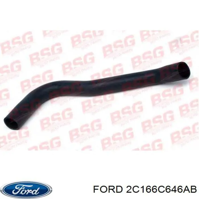 Шланг/патрубок интеркуллера Ford 2C166C646AB цена, от 31.13 USD