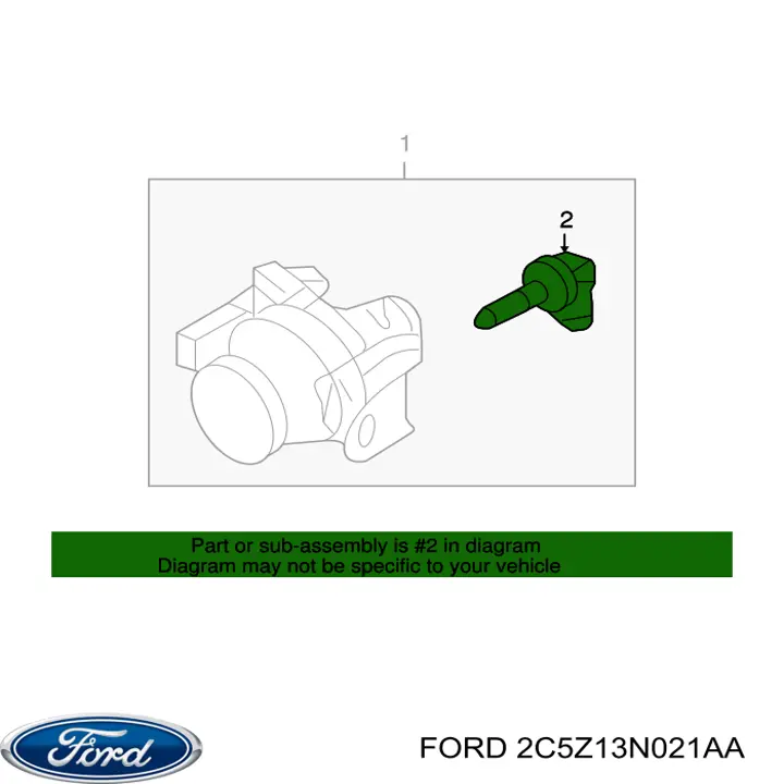 2C5Z13N021AA Ford Лампа