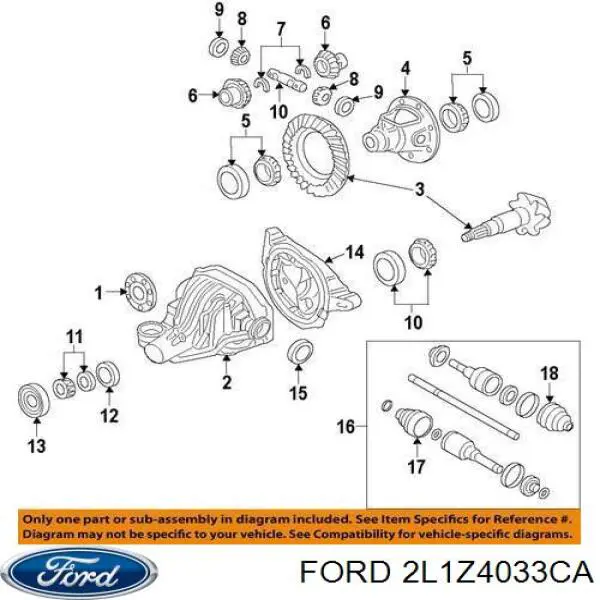 2L1Z4033CA Ford 