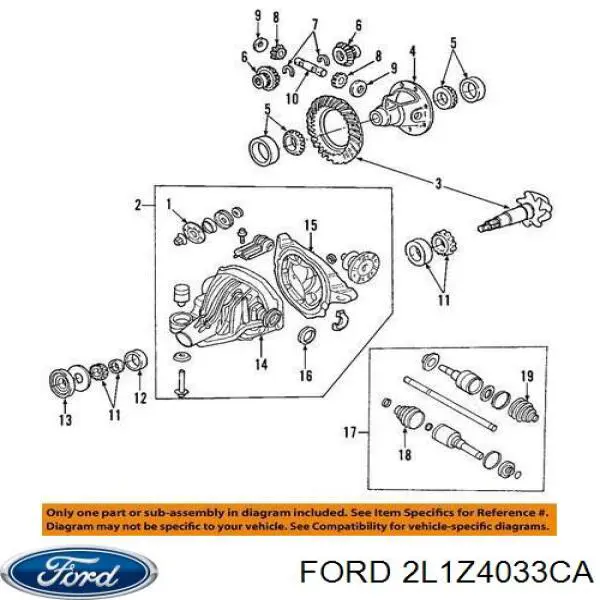  Ford 2L1Z4033CA цена, от 201.04 USD