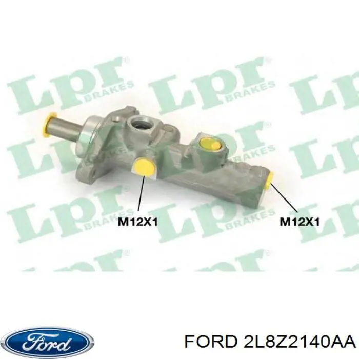 Цилиндр главный тормоза (гидротормозов) Ford Escape внедорожник (2001 - 2007) цена, от 40.54 USD