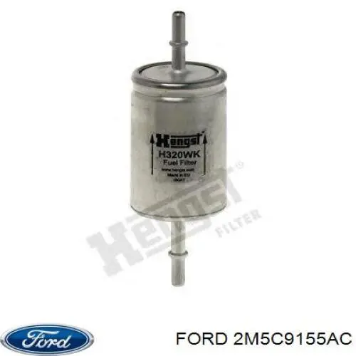 Купить 2M5C9155AC Ford Фильтр-отстойник топлива грубой очистки