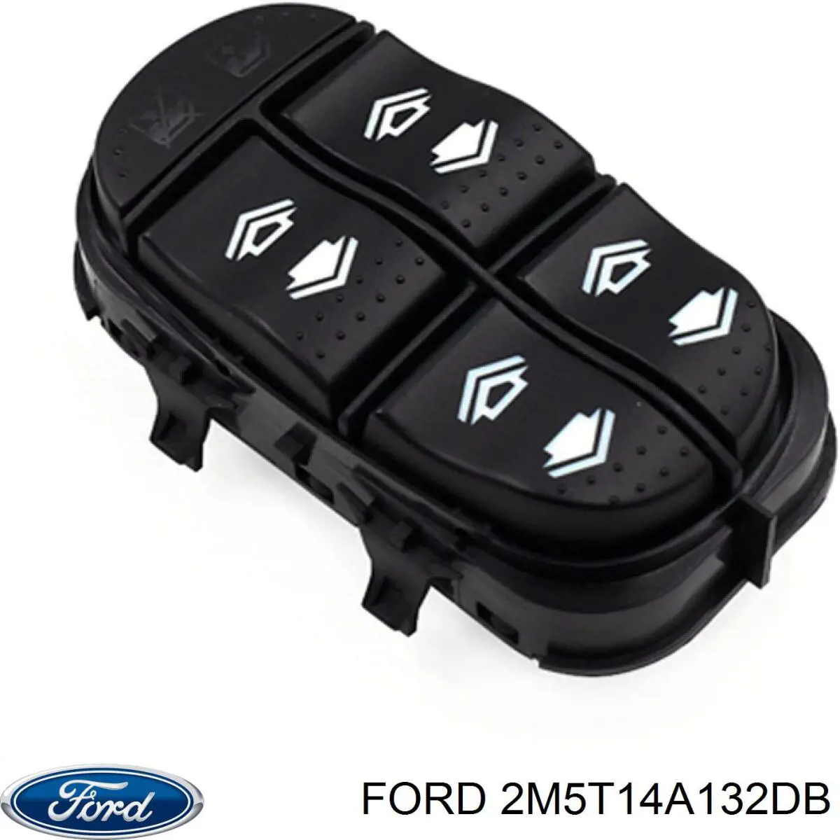 Botão dianteiro esquerdo de ativação de motor de acionamento de vidro para Ford Focus (DFW)
