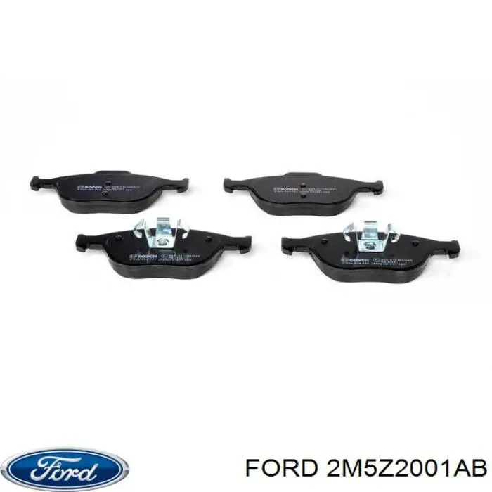 Купить 2M5Z2001AB Ford Колодки тормозные