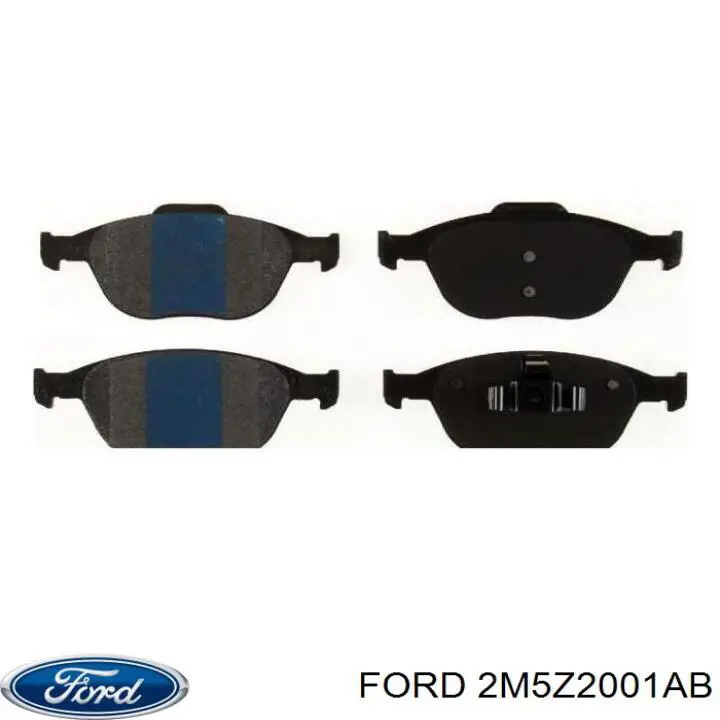 Передние тормозные колодки BRF1378 Ford