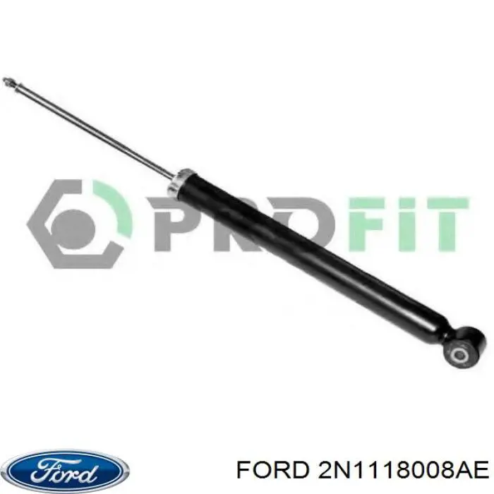 Купить 2N1118008AE Ford Амортизатор задней подвески