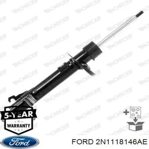 Амортизатор передний 2N1118146AE Ford