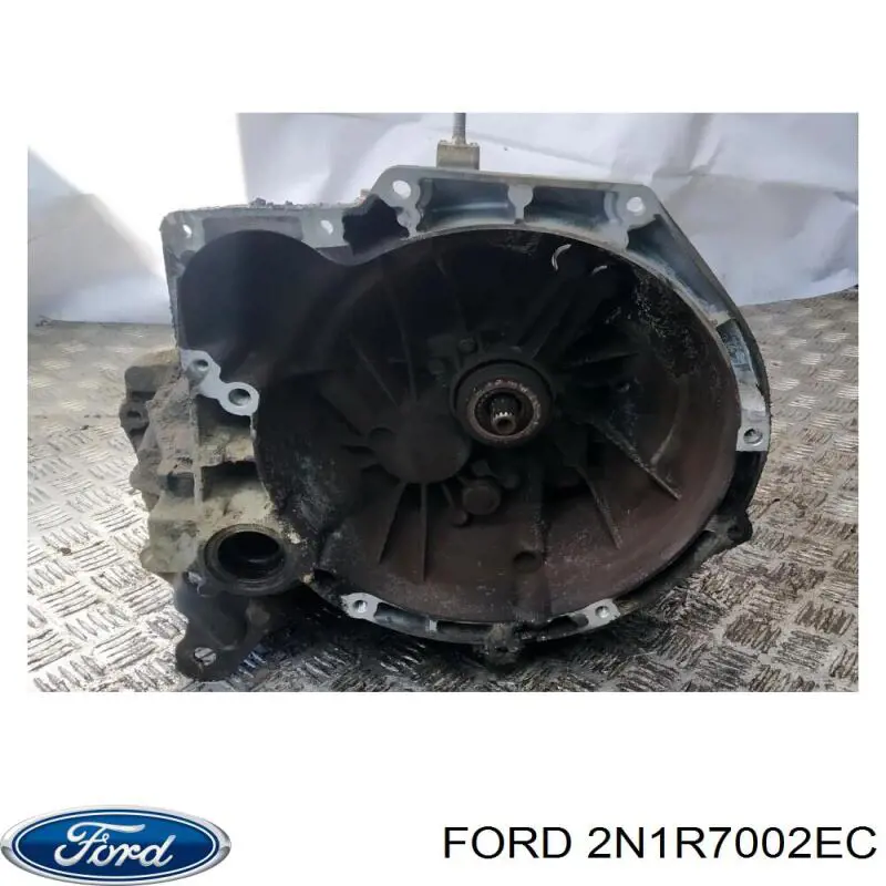 2N1R7002EC Ford кпп в сборе (механическая коробка передач)