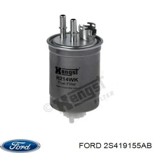Купить 2S419155AB Ford Фильтр-отстойник топлива грубой очистки