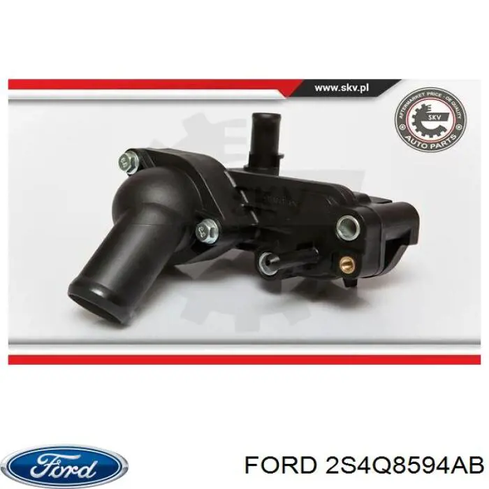 Купить 2S4Q8594AB Ford Крышка термостата