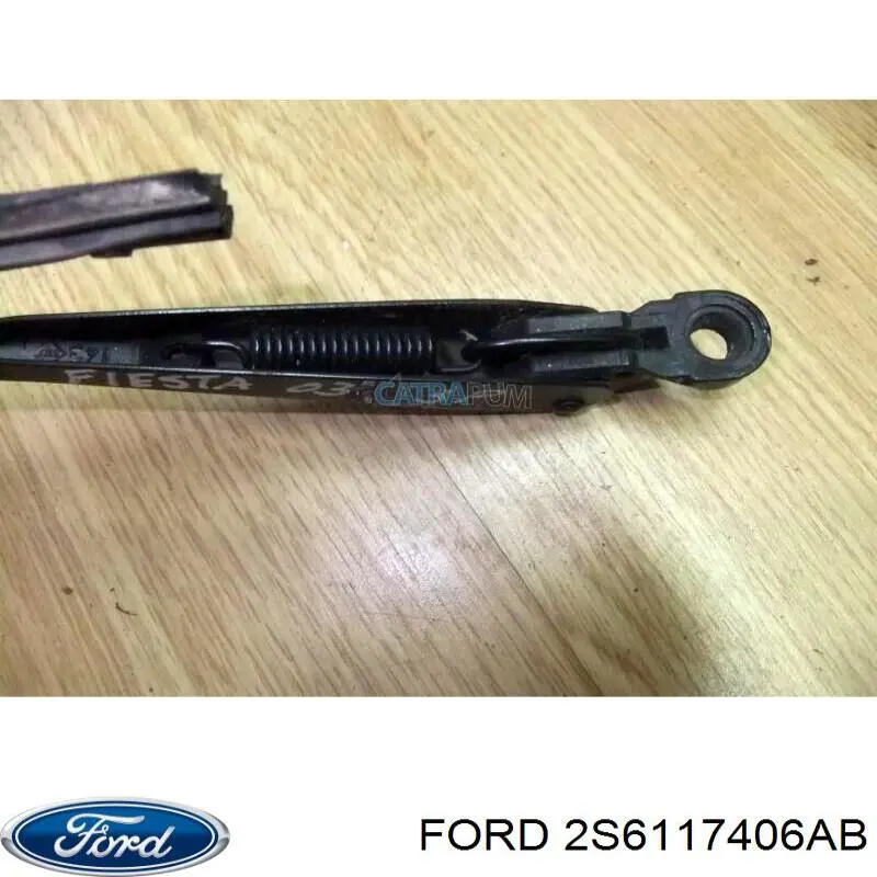 Braço de limpa-pára-brisas de vidro traseiro para Ford Fiesta (JH, JD)