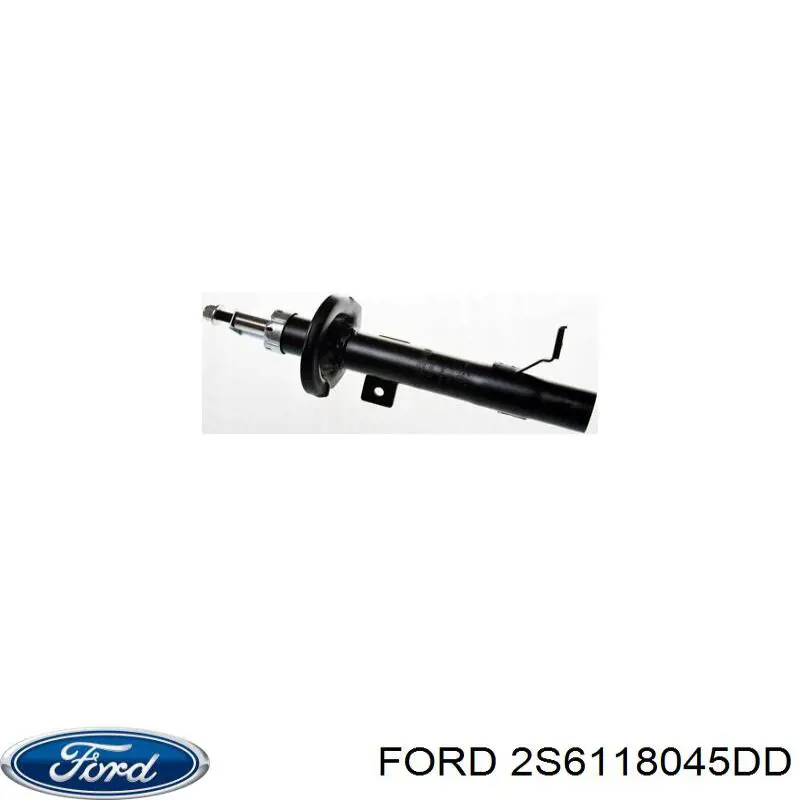 Амортизатор передний правый 2S6118045DD Ford