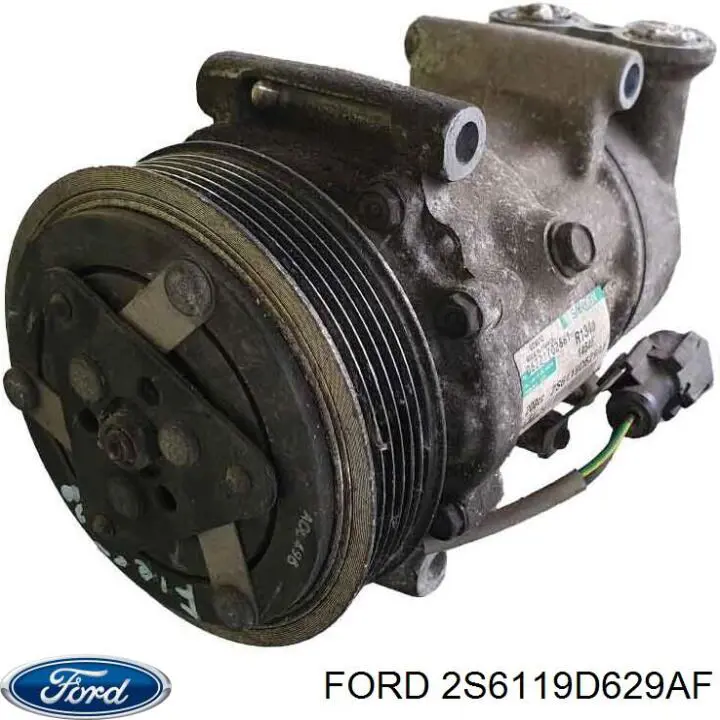 2S6119D629AF Ford компрессор кондиционера