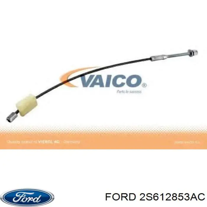 Трос ручного тормоза передний Ford 2S612853AC цена, от 5.07 USD