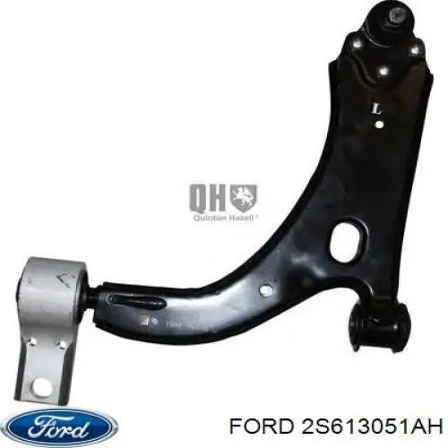 Рычаг передней подвески левый 2S613051AH Ford