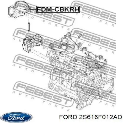 Подушка двигателя Ford 2S616F012AD цена, от 28.15 USD