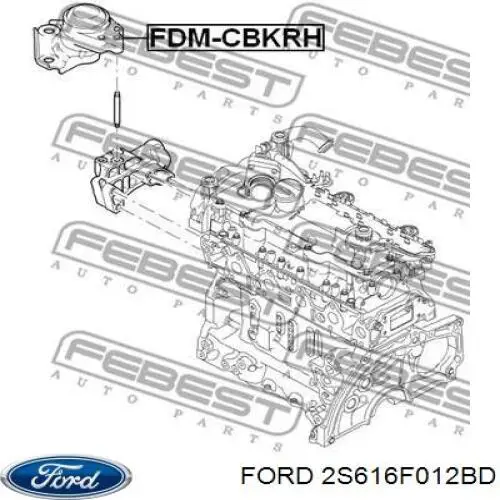 Подушка двигателя Ford 2S616F012BD цена, от 53.71 USD