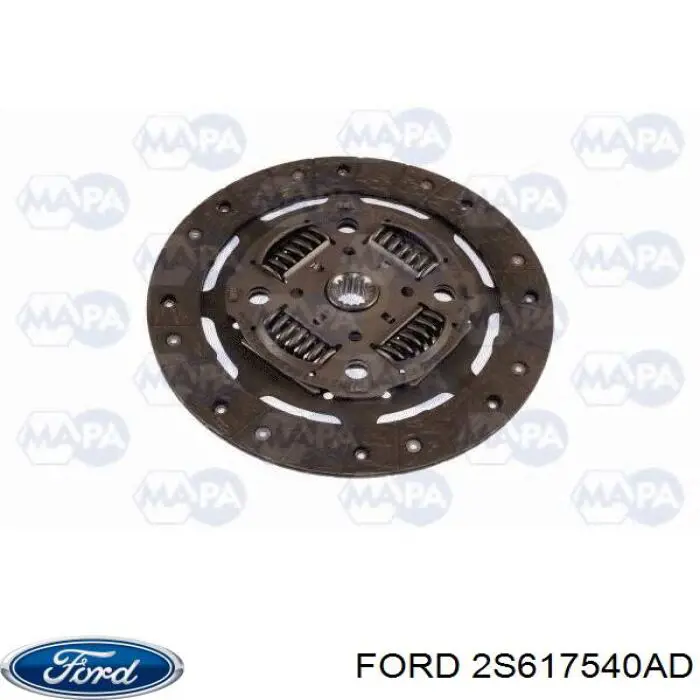 Сцепление 2S617540AD Ford