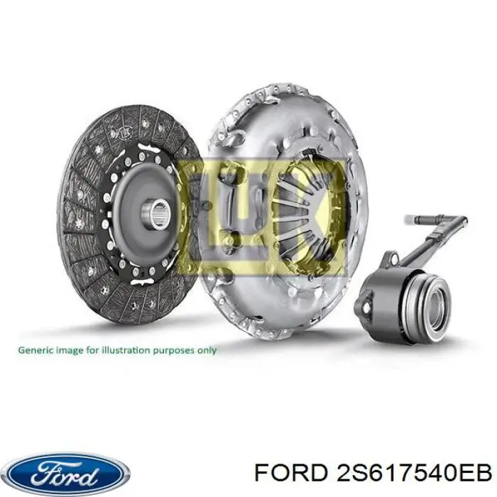 Сцепление 2S617540EB Ford