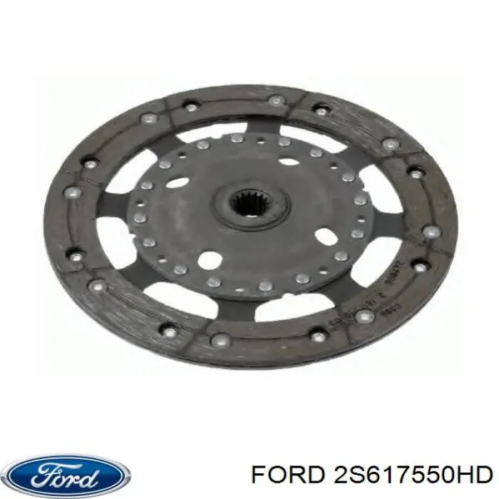 2S617550HD Ford диск сцепления