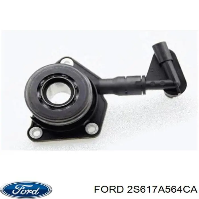 2S617A564CA Ford Цилиндр сцепления рабочий в сборе с выжимным подшипником