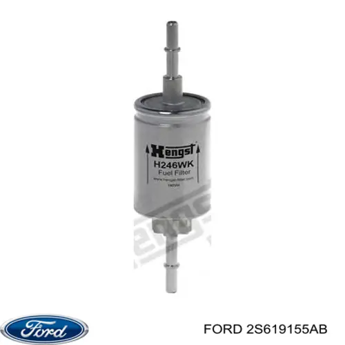Купить 2S619155AB Ford Фильтр-отстойник топлива грубой очистки
