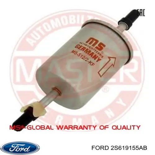 Фильтр тонкой очистки топлива Ford 2S619155AB цена, от 5.91 USD
