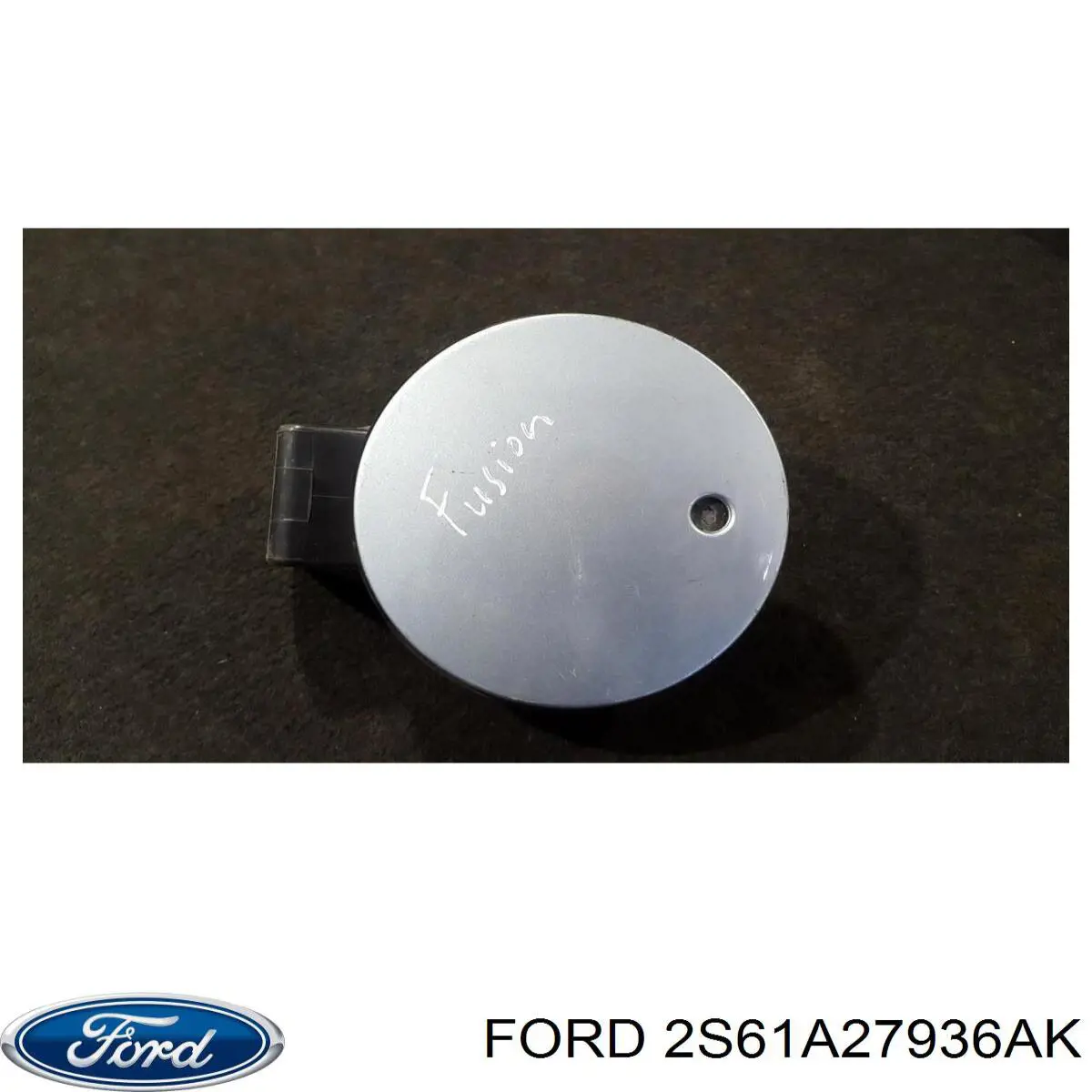 Лючок бензобака (топливного бака) на Ford Fiesta V 