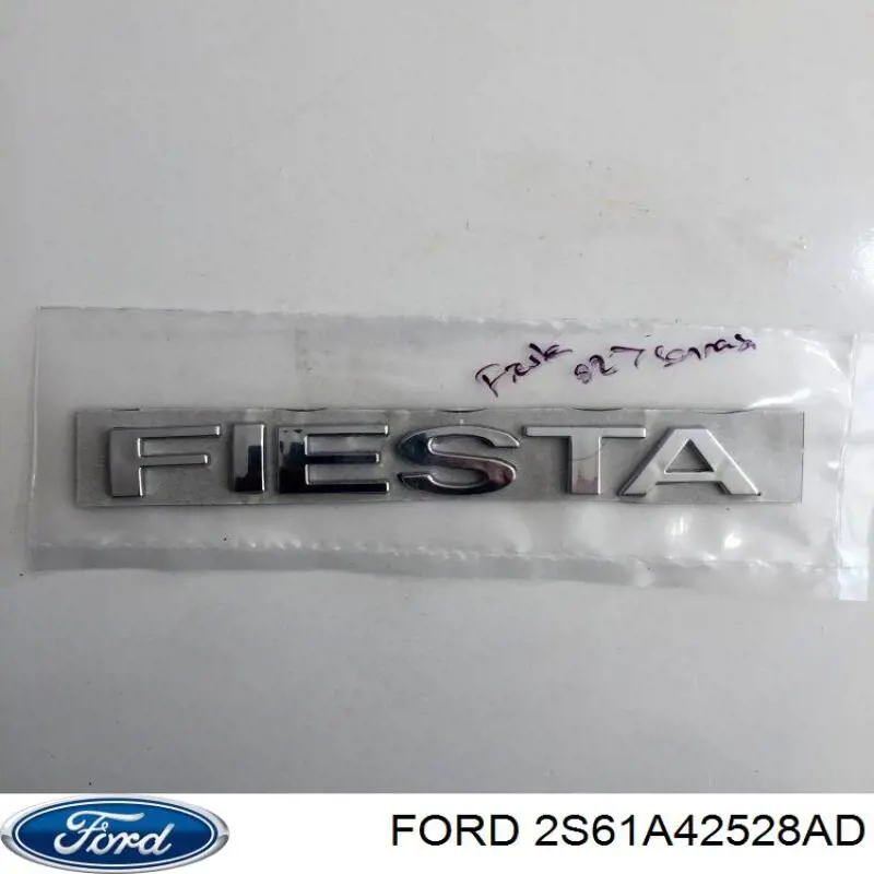 2S61A42528AD Ford emblema de tampa de porta-malas (emblema de firma)