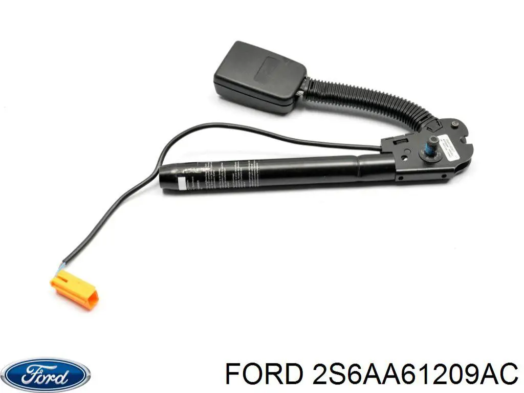 Рычаг (замок) фиксации ремня безопасности передний левый на Ford Fiesta V 