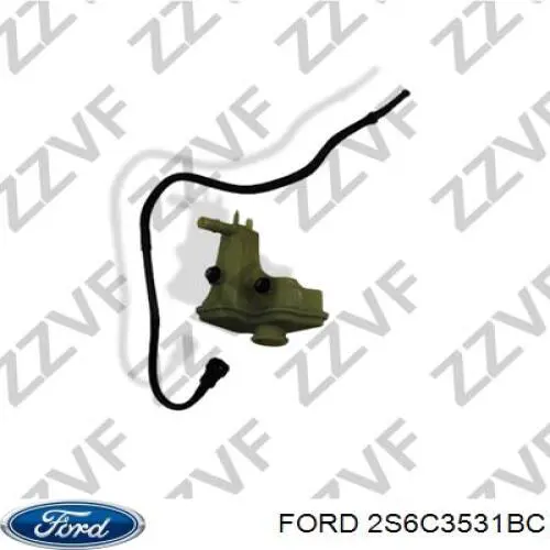Купить 2S6C3531BC Ford Бачок насоса гидроусилителя руля