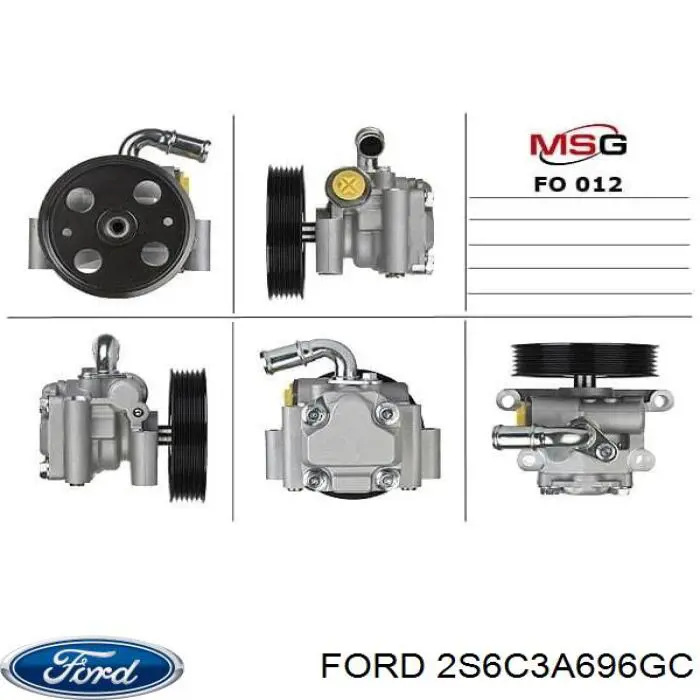 Насос гидравлики Ford 2S6C3A696GC цена, от 126.29 USD