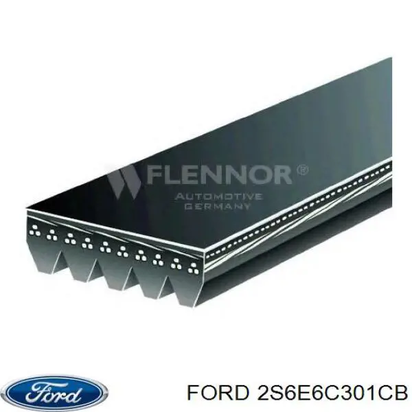 Клиновый ремень Ford 2S6E6C301CB цена, от 8.47 USD