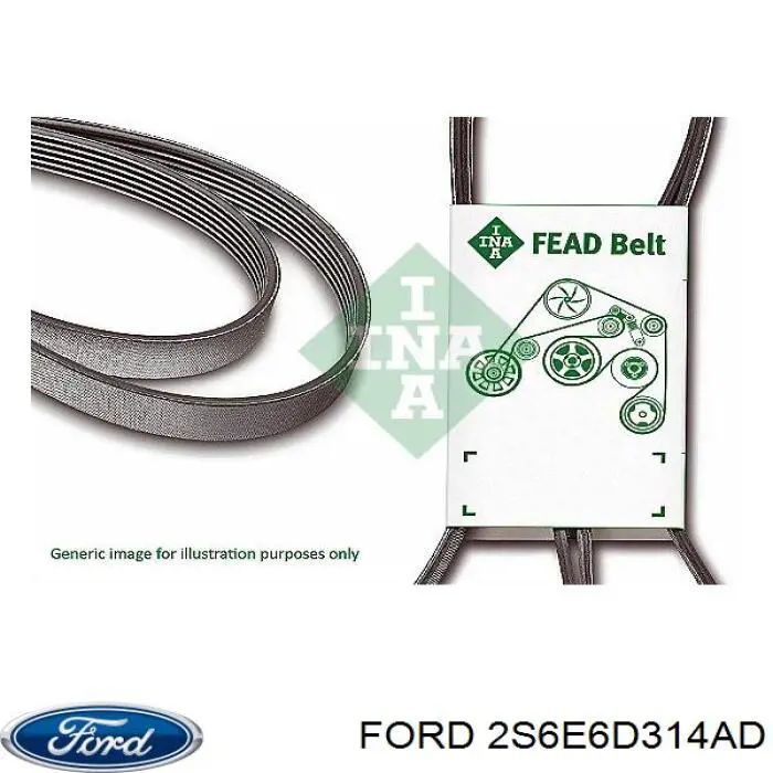 Купить 2S6E6D314AD Ford Фильтр центробежный очистки масла