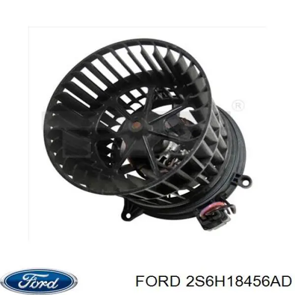 Вентилятор печки 2S6H18456AD Ford