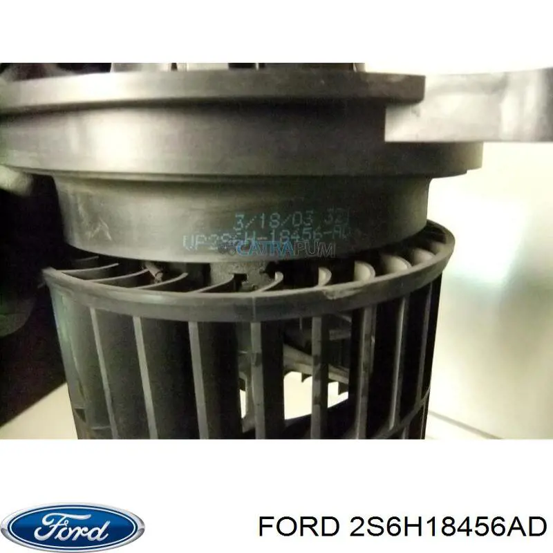 2S6H18456AD Ford Электромотор печки