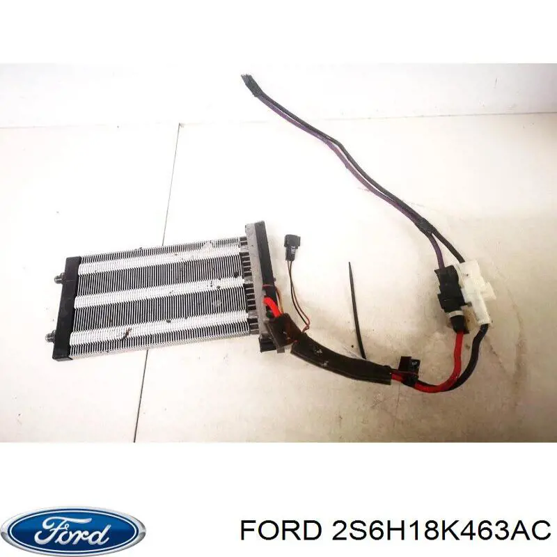 Электроподогреватель воздуха системы отопления салона Ford 1206929