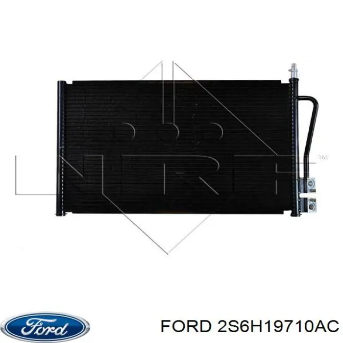 Конденсатор кондиционера Ford 2S6H19710AC цена, от 68.96 USD
