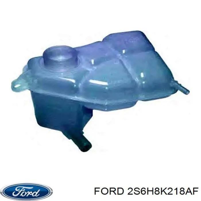 Бачок системы охлаждения двигателя расширительный Ford 2S6H8K218AF цена, от 17.52 USD