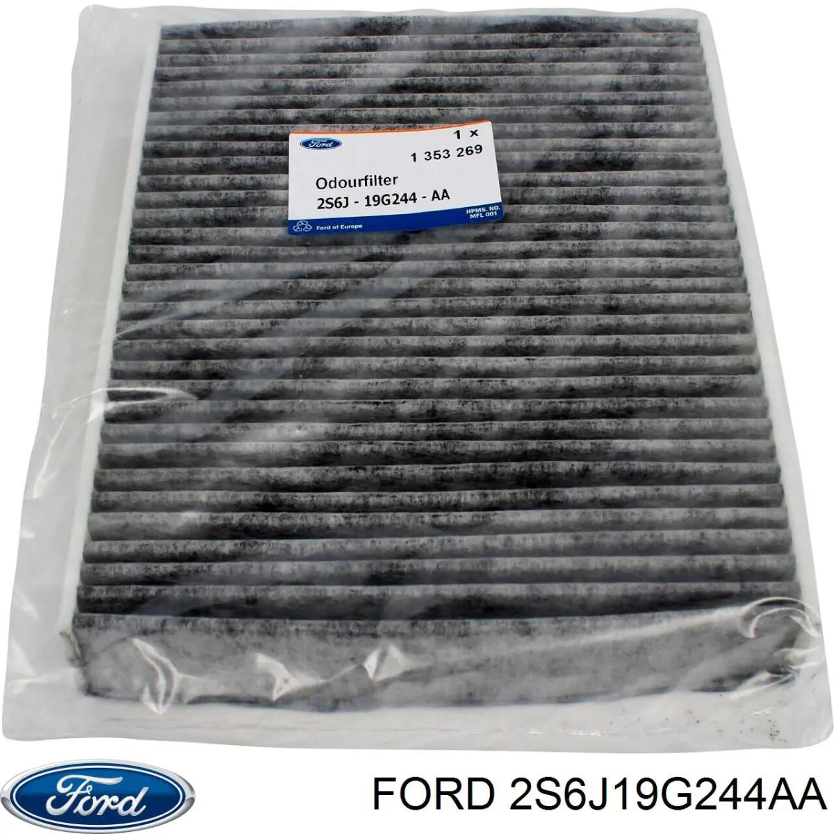 Фильтр воздушный отопителя Ford 2S6J19G244AA цена, от 5.77 USD