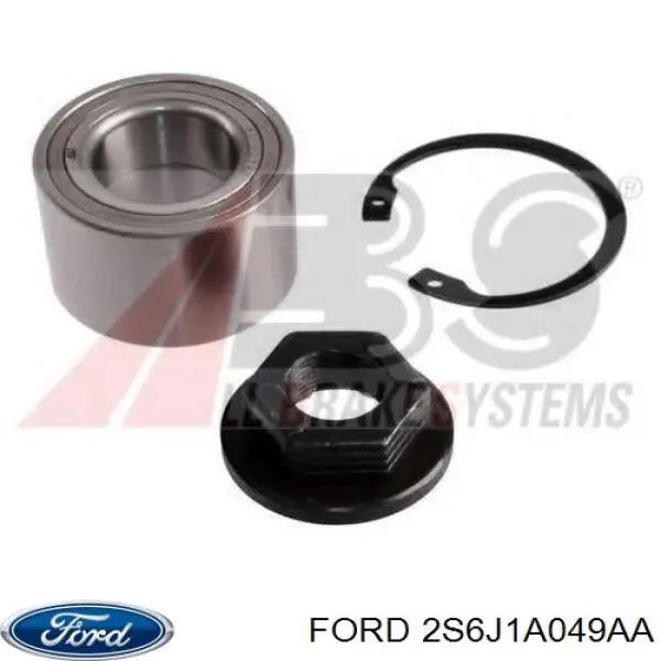 Подшипники задней ступицы Ford 2S6J1A049AA цена, от 1181.49 UAH