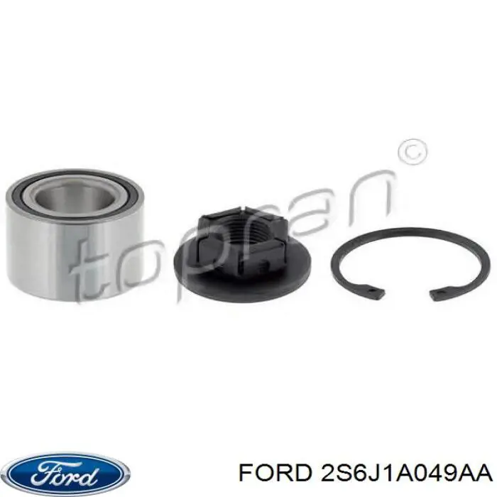 Купить 2S6J1A049AA Ford Подшипник задней ступицы