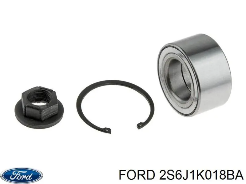 Подшипник ступицы 2S6J1K018BA Ford