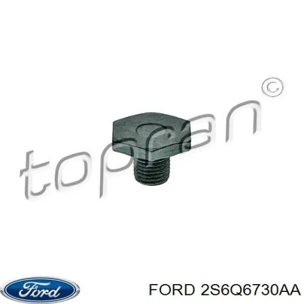 Купить 2S6Q6730AA Ford Пробка поддона двигателя