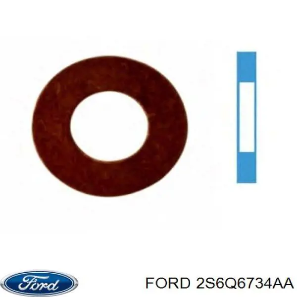 Прокладка пробки поддона двигателя Ford 2S6Q6734AA цена, от 0.81 USD