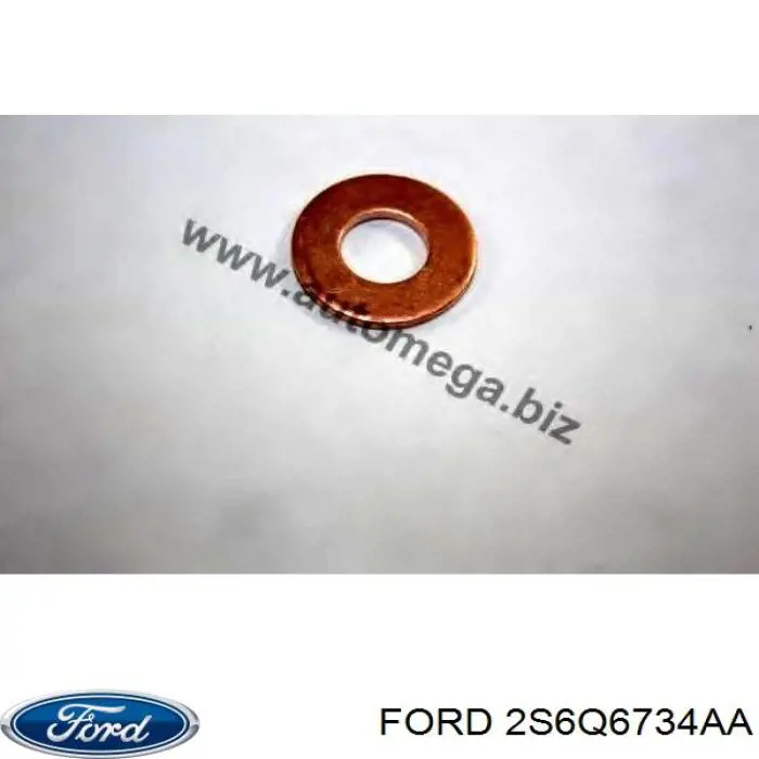 Купить 2S6Q6734AA Ford Прокладка пробки поддона двигателя