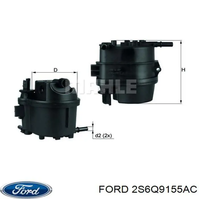  2S6Q9155AC Ford